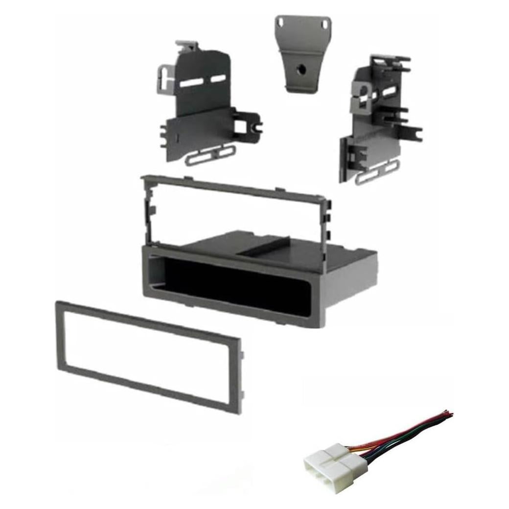 Kit de instalación de radio de coche ZYX Single DIN para Honda