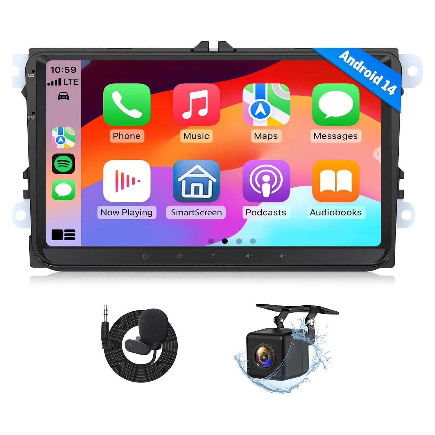 Estéreo de Coche Eonon VWX7 Android 14 9" 3+32GB Bluetooth
