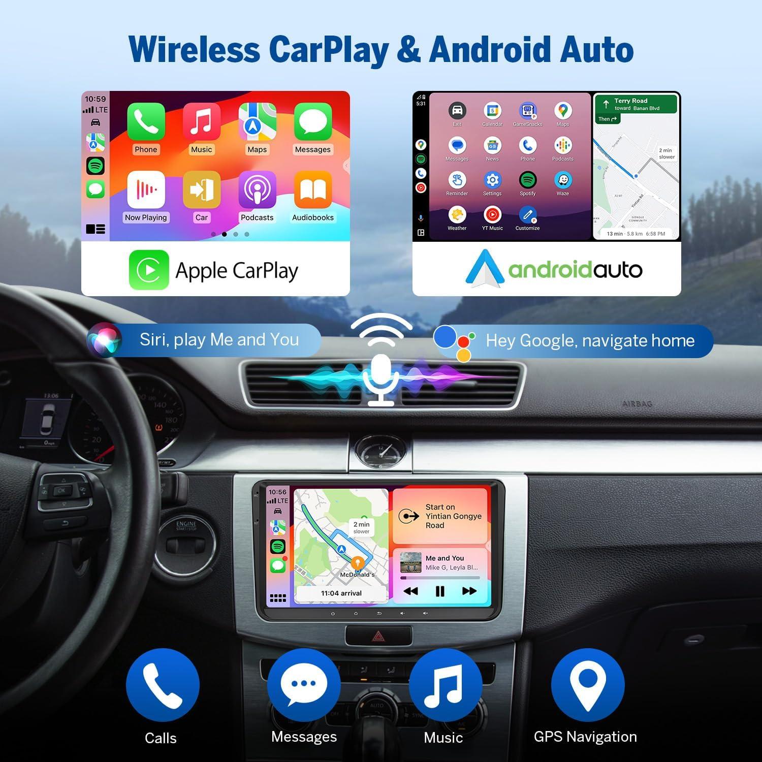Estéreo de Coche Eonon VWX7 Android 14 9" 3+32GB Bluetooth