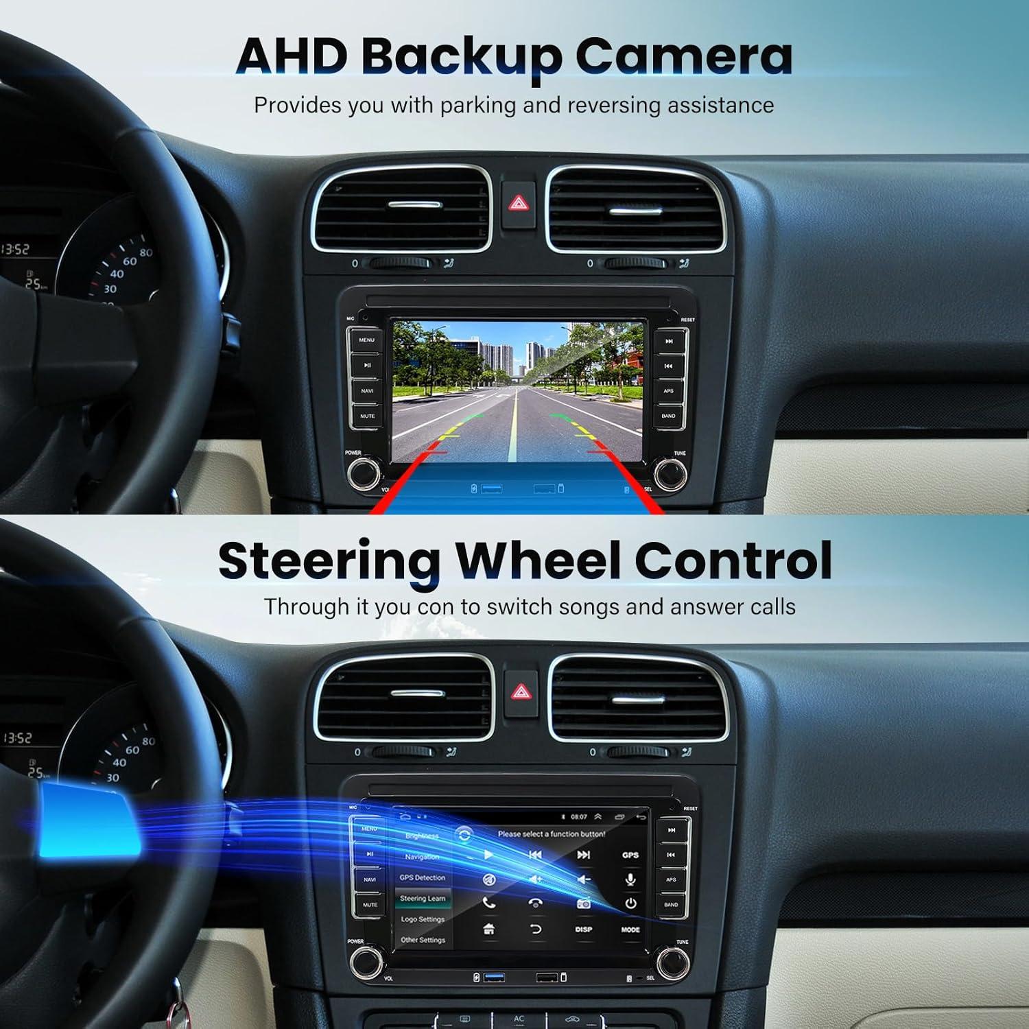 Estéreo de Coche Android 14 YCBB 7" 4GB/64GB CarPlay/Android Auto