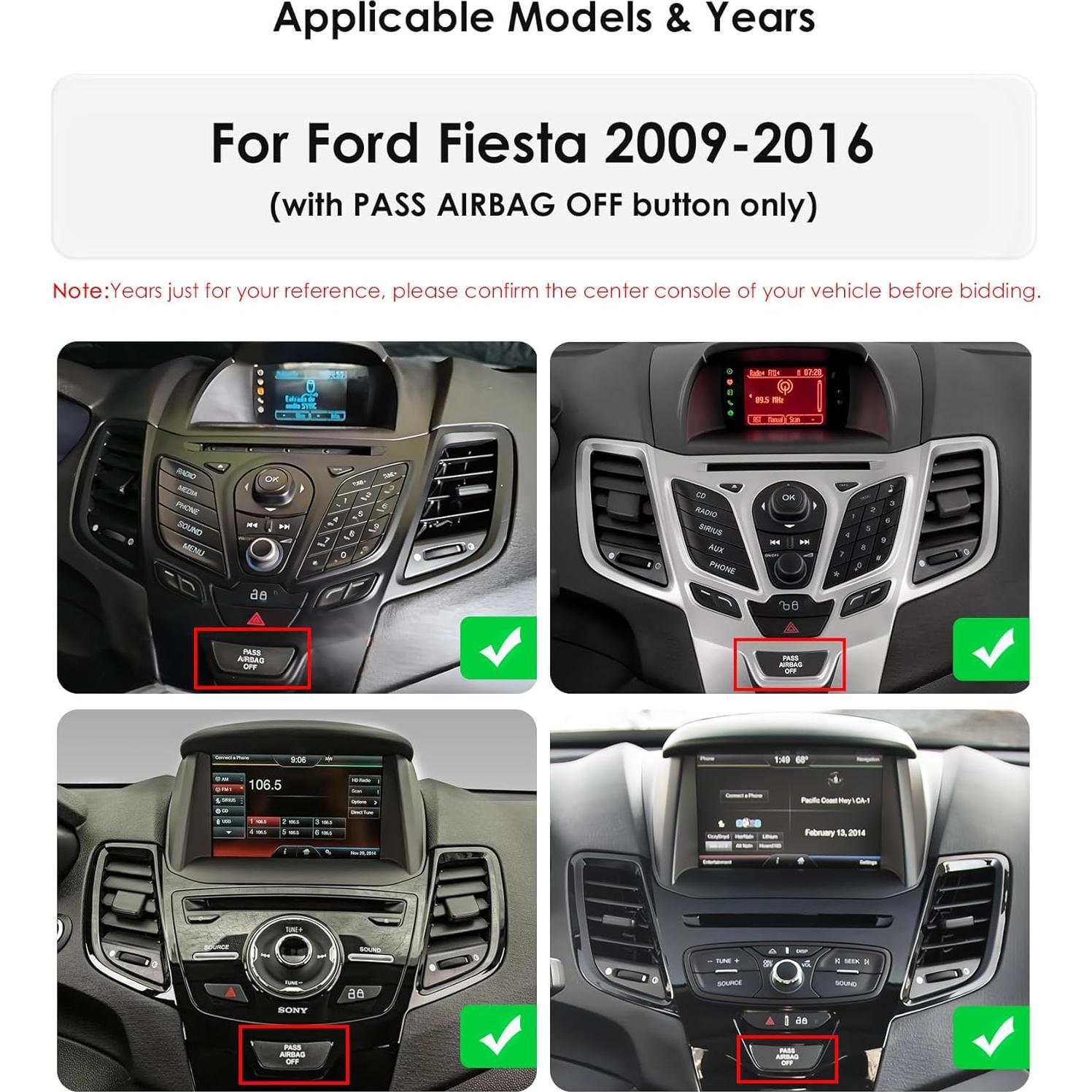 Radio de Coche Android 14 CheDux 9.7" 6GB 64GB Bluetooth GPS