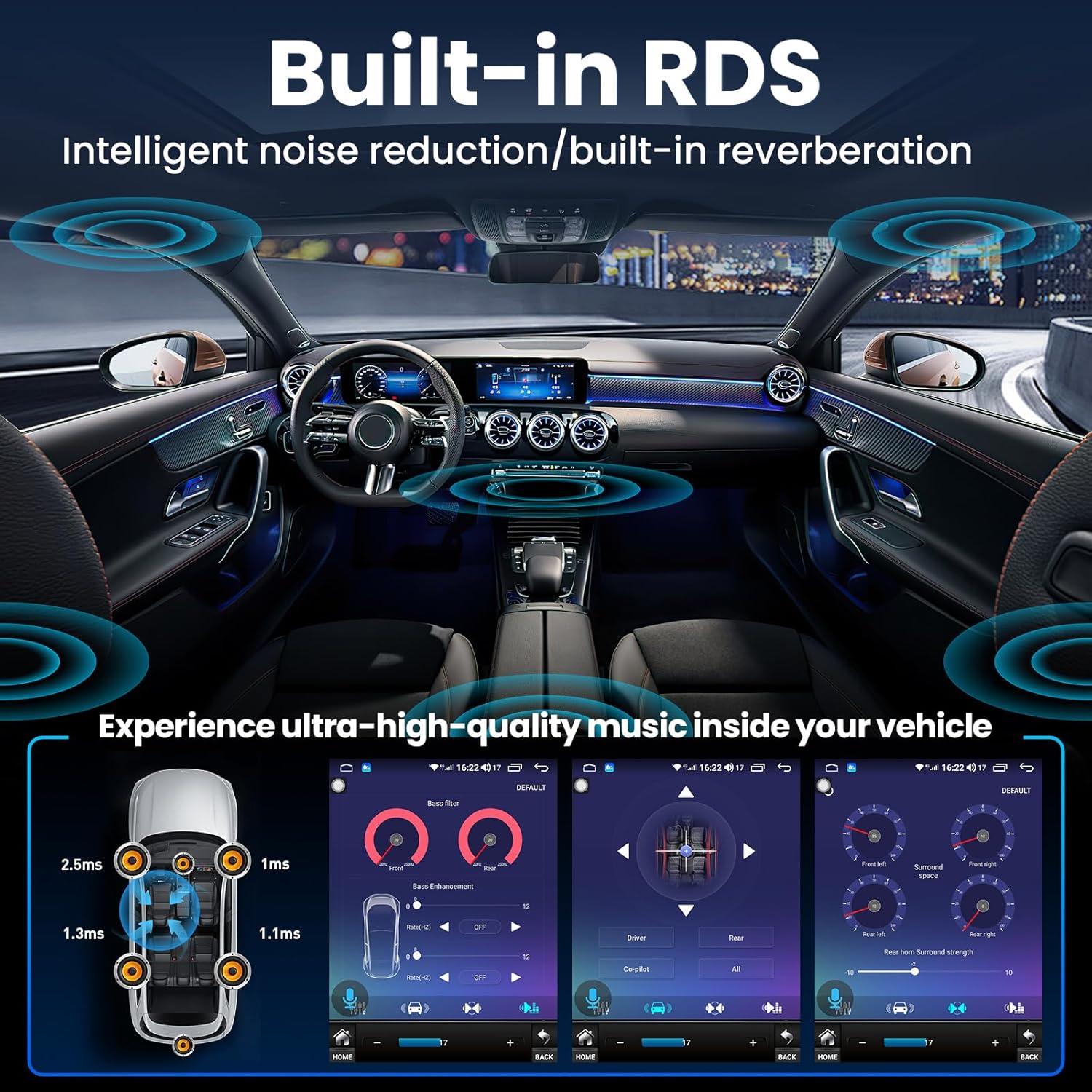 Radio de Coche 8Core para Ford Focus 2012-2018 con Bluetooth 5.0