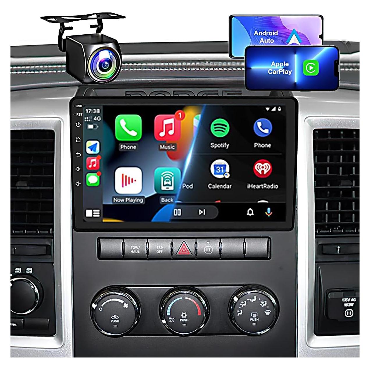 Radio Android 10.1" Liyidaing para Dodge Ram 1500 2500 3500 2009-2012