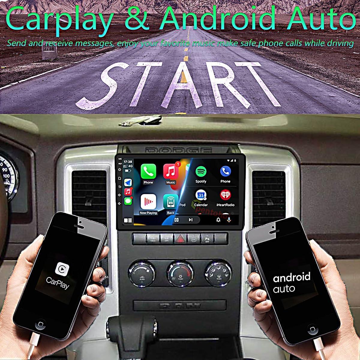 Radio Android 10.1" Liyidaing para Dodge Ram 1500 2500 3500 2009-2012