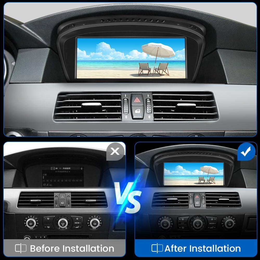 Pantalla de Radio de Coche 8.8" Linux BMW E60 E61 E63 E64 E90 E91 E92