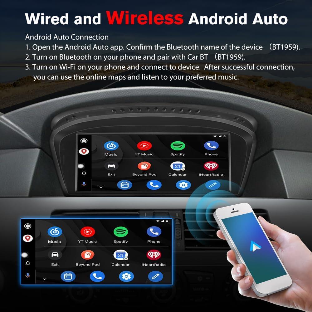 Pantalla de Radio de Coche 8.8" Linux BMW E60 E61 E63 E64 E90 E91 E92