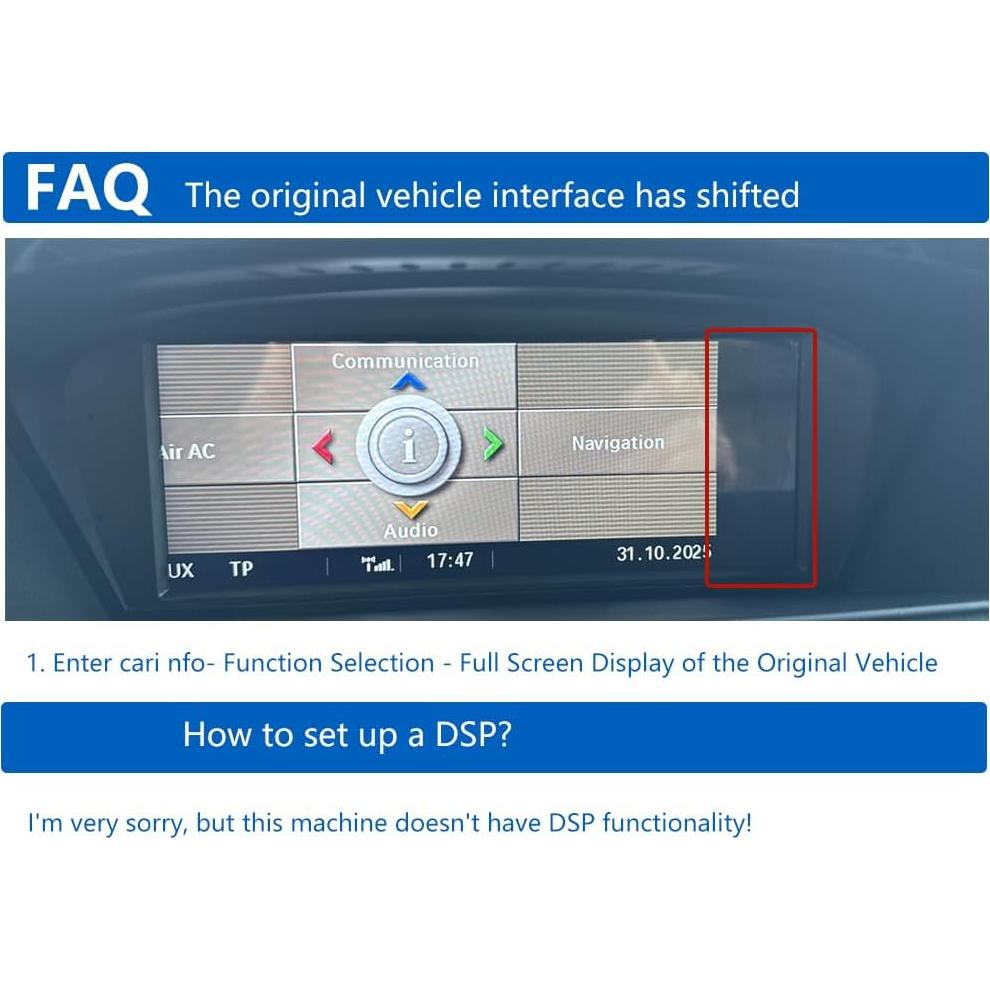 Pantalla de Radio de Coche 8.8" Linux BMW E60 E61 E63 E64 E90 E91 E92