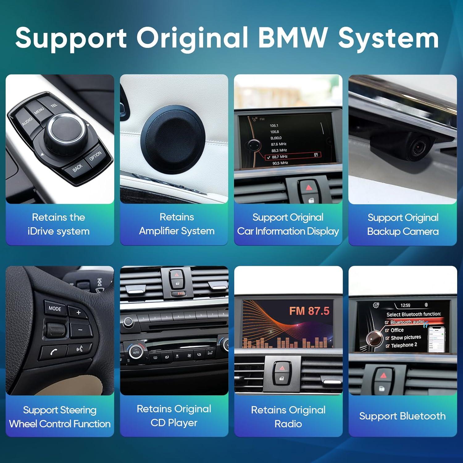 Reproductor Multimedia 12.3" AINAVI para BMW NBT F30 F31 F34 2013-2016