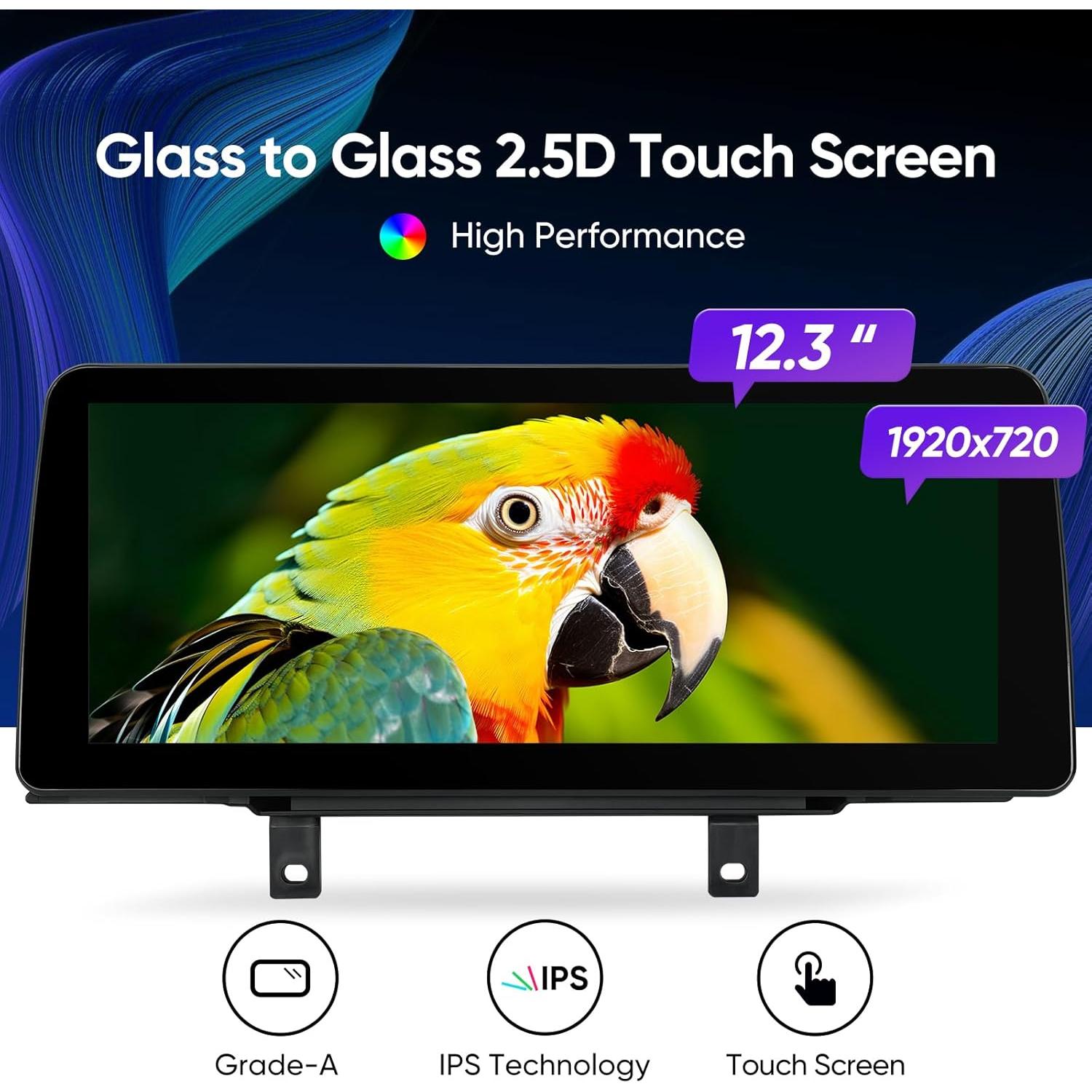 Reproductor Multimedia 12.3" AINAVI para BMW NBT F30 F31 F34 2013-2016