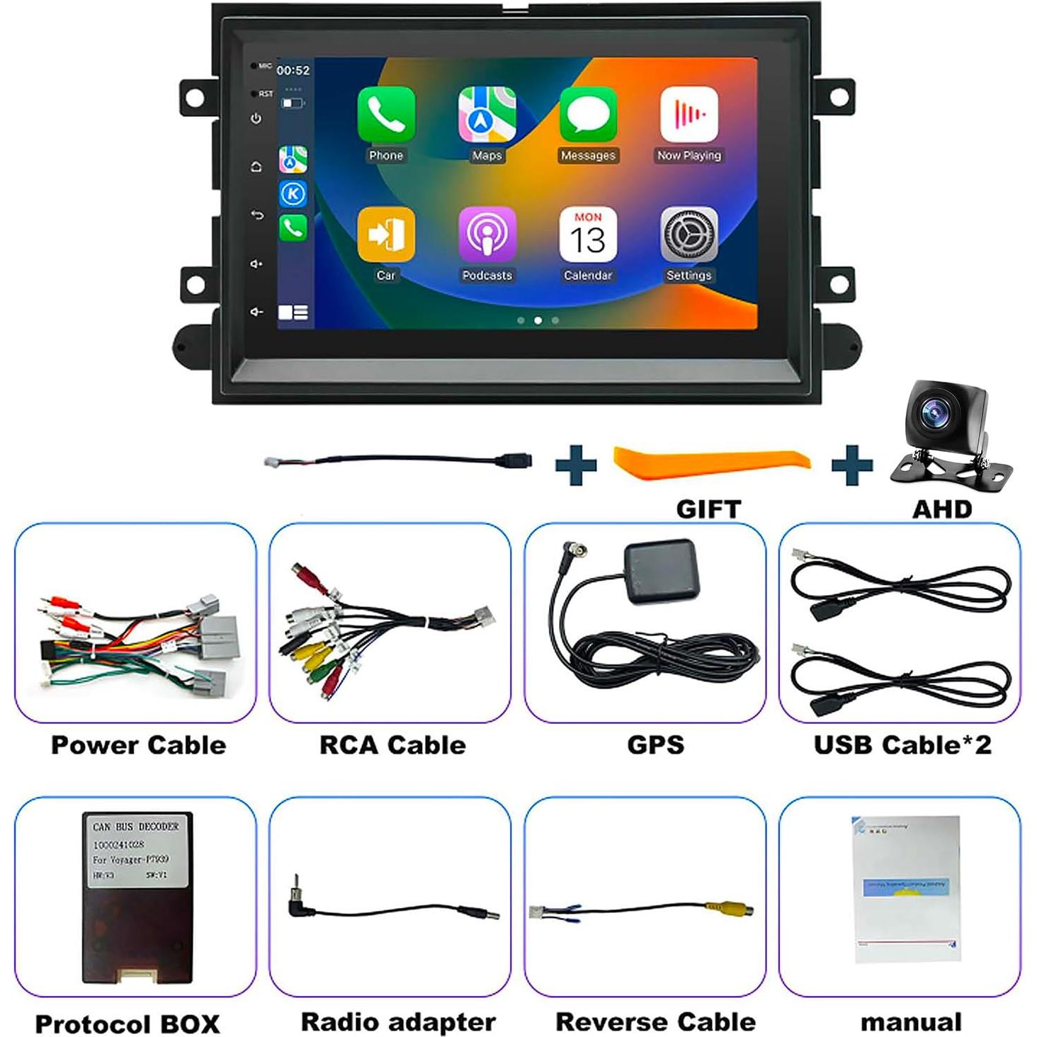 Radio de Coche Android 7" iCarSEPTON para Ford F150 F250 F350