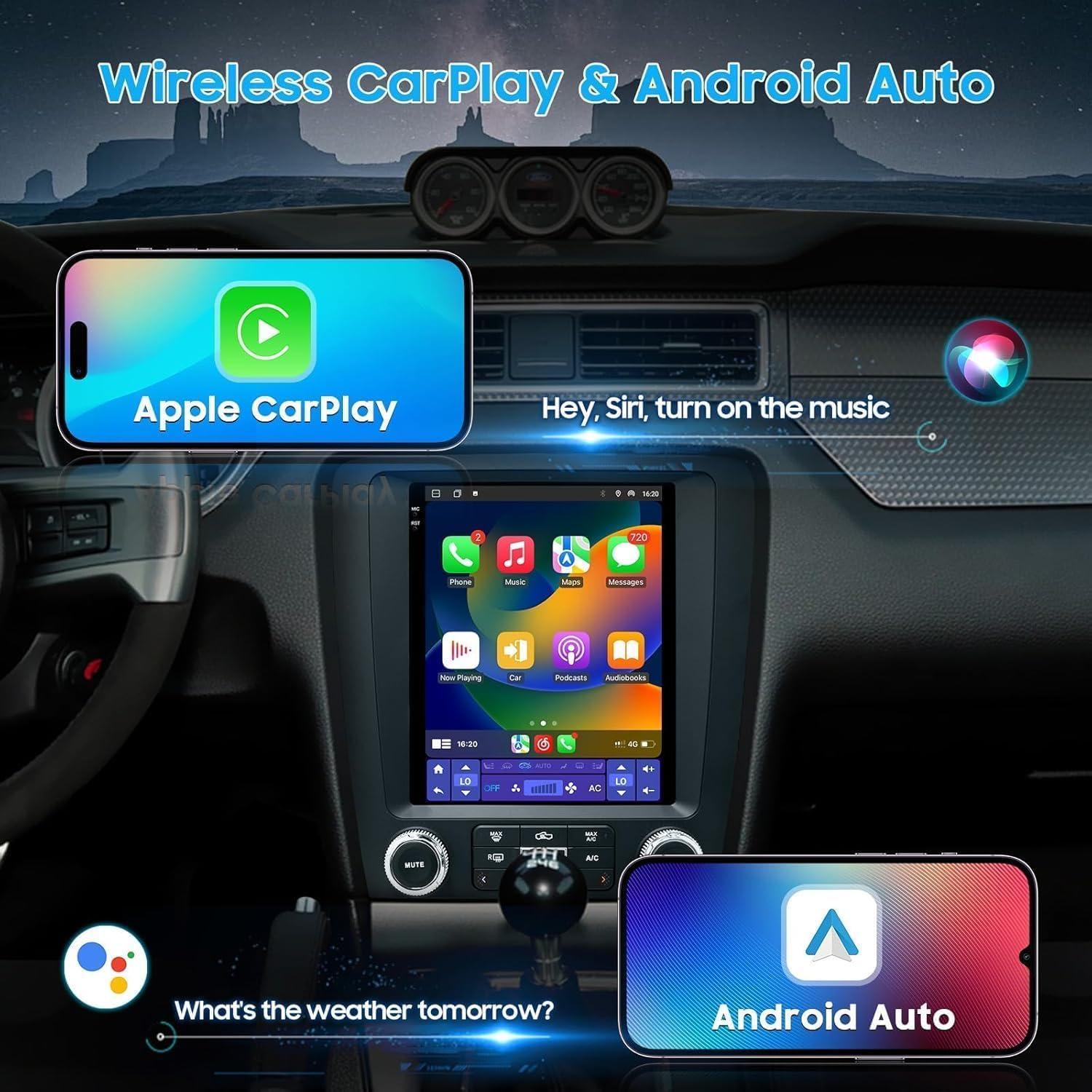 Estéreo de Coche PALYXIU para Ford Mustang 2010-2014, Pantalla 9.7"