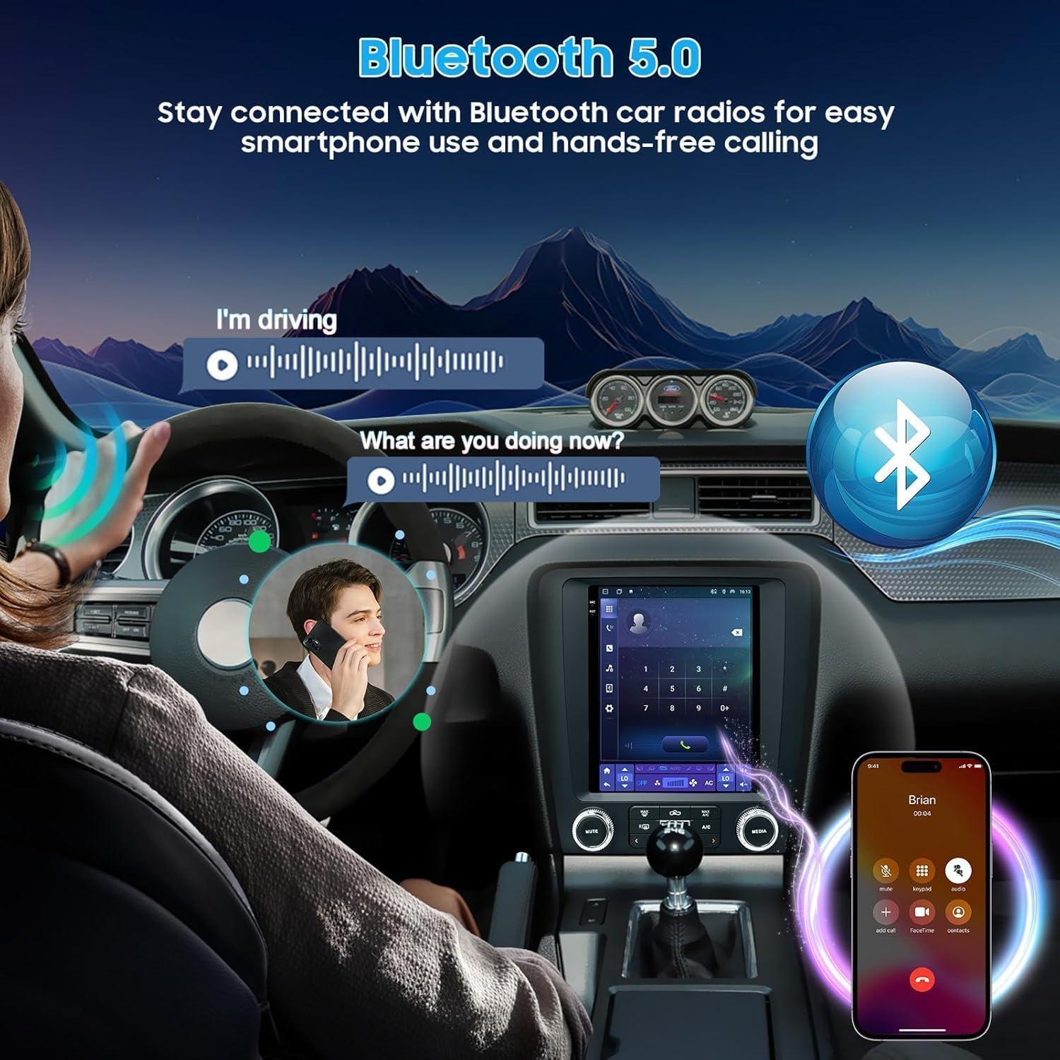 Estéreo de Coche PALYXIU para Ford Mustang 2010-2014, Pantalla 9.7"