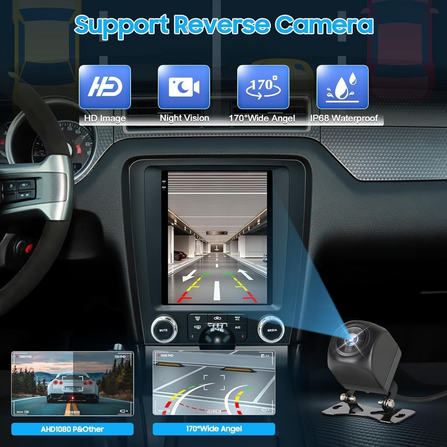 Estéreo de Coche PALYXIU para Ford Mustang 2010-2014, Pantalla 9.7"