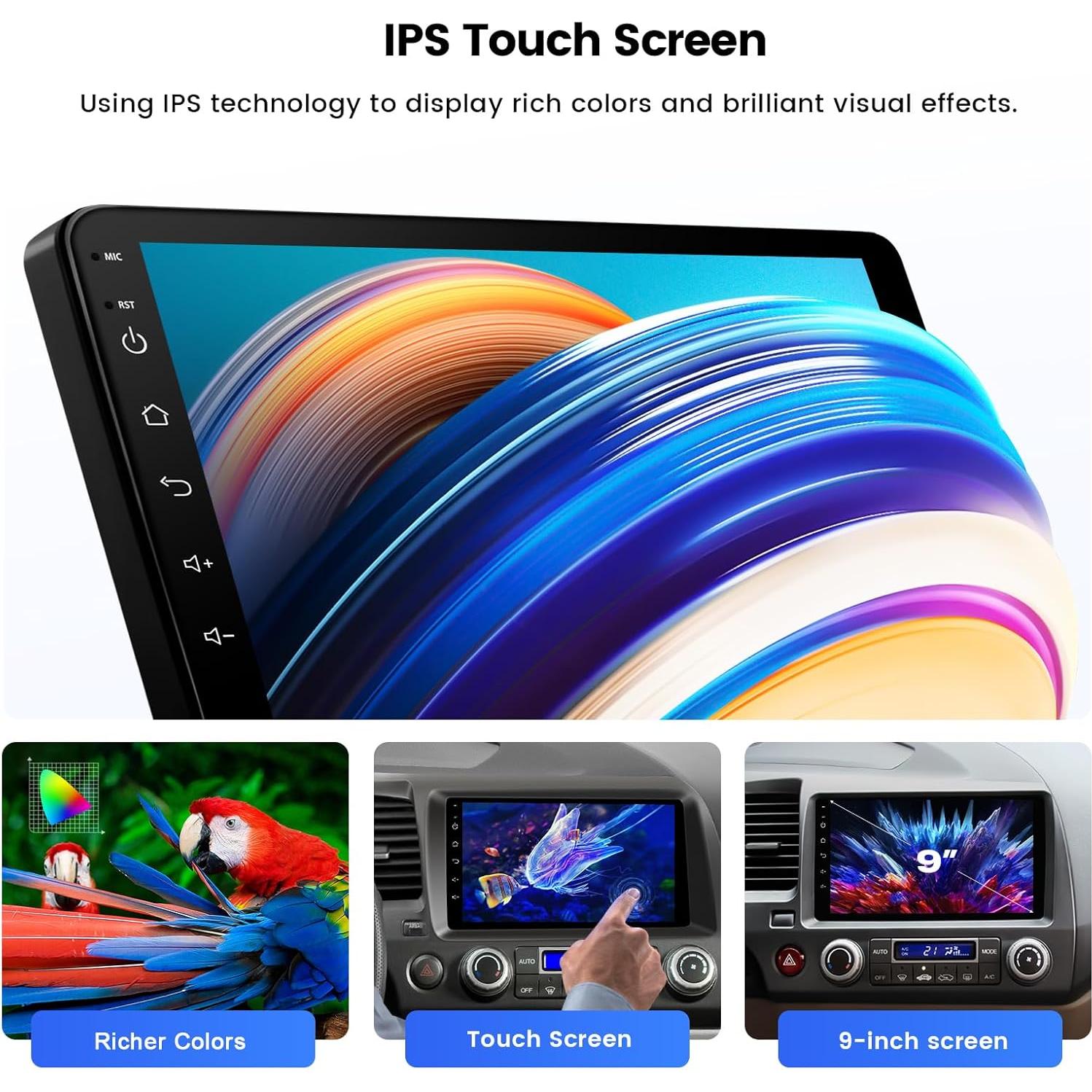 Estéreo de Coche Dasaita 9" para Honda Civic 2007-2011