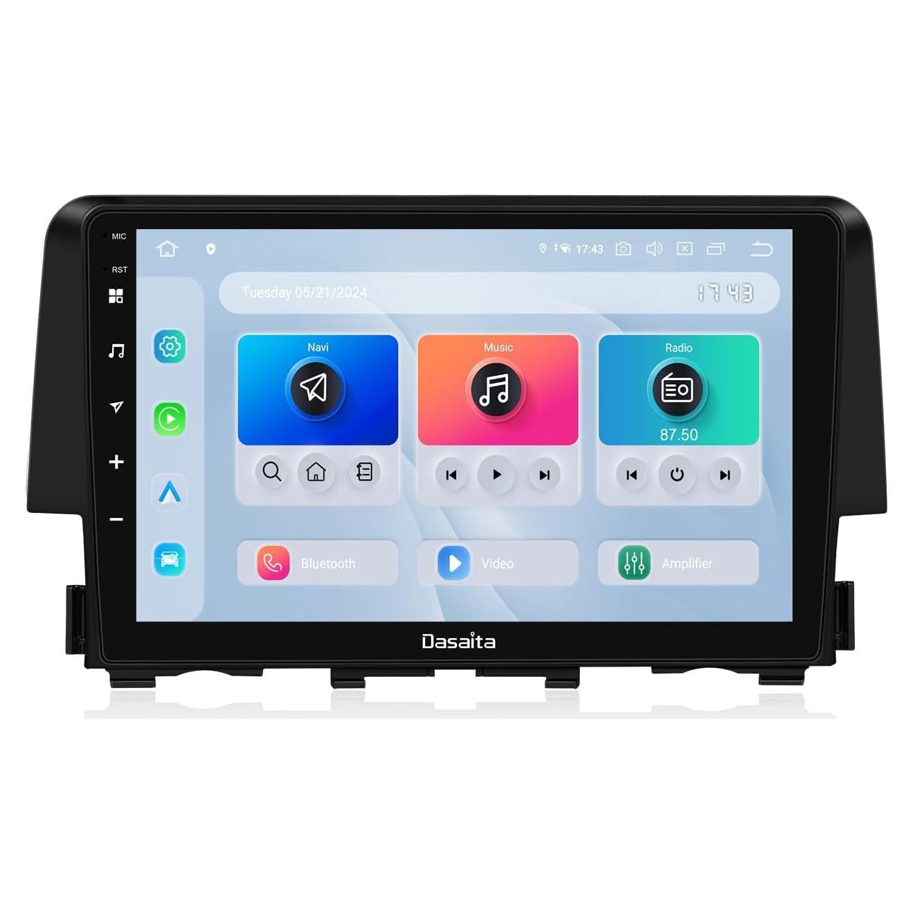 Estéreo Android 13 Dasaita para Honda Civic 2015-2022 9"