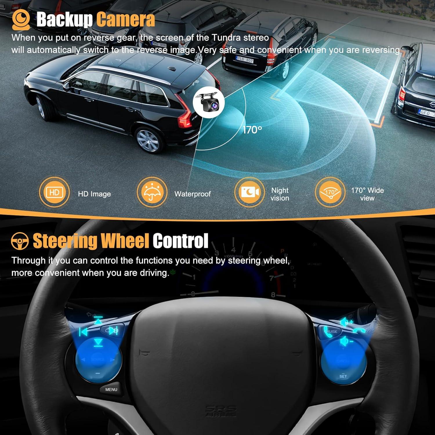 Radio de Coche B4U para Honda Civic 2012-2015, 9" GPS, Bluetooth 5.2