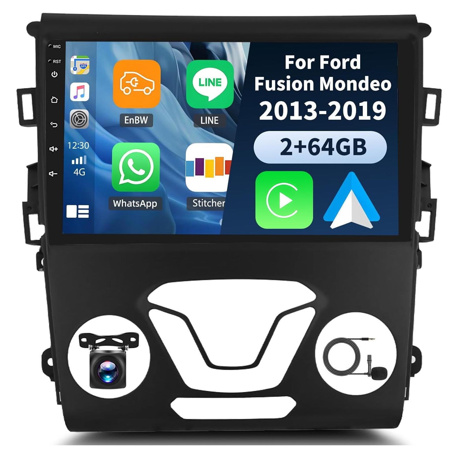 Estéreo Android 13 GOHHDL 2+64GB para Ford Fusion 2013-2019