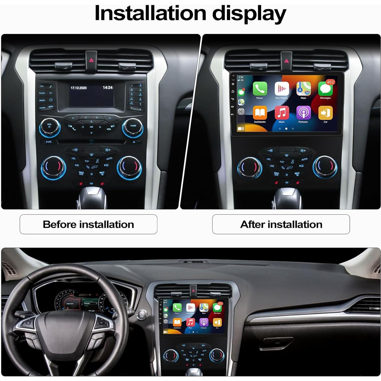 Estéreo Android 13 GOHHDL 2+64GB para Ford Fusion 2013-2019