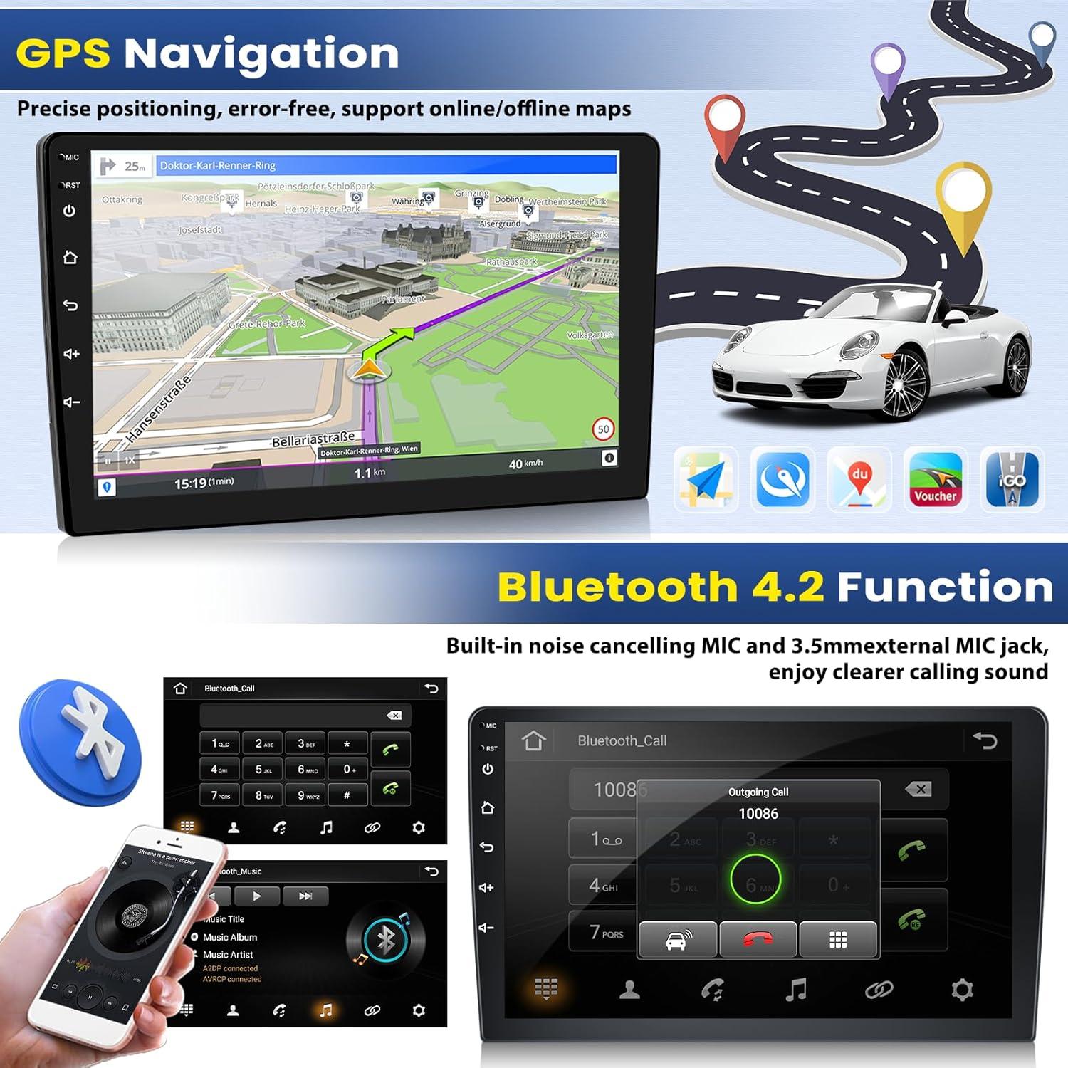 Estéreo Android 13 GOHHDL 2+64GB para Ford Fusion 2013-2019