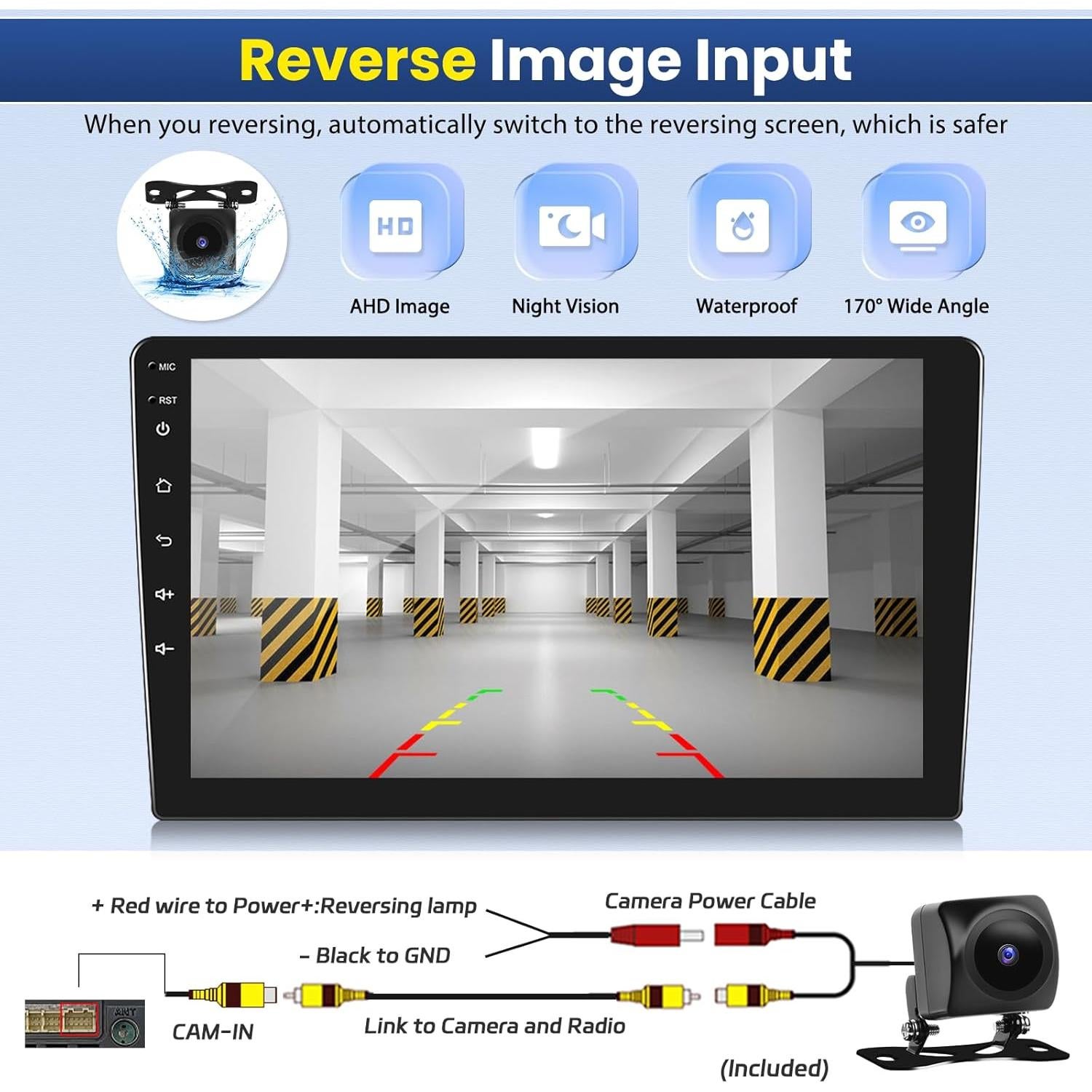 Estéreo Android 13 GOHHDL 2+64GB para Ford Fusion 2013-2019