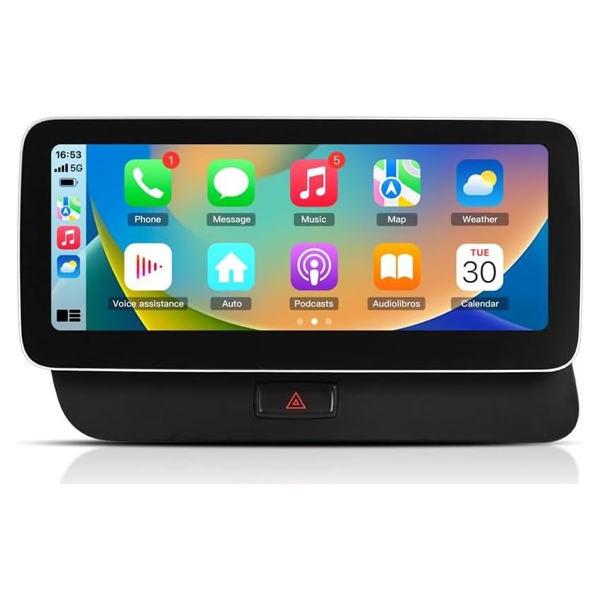 Estéreo de Automóvil ZBARK Android Auto 10.25" para Audi Q5 2010-2018