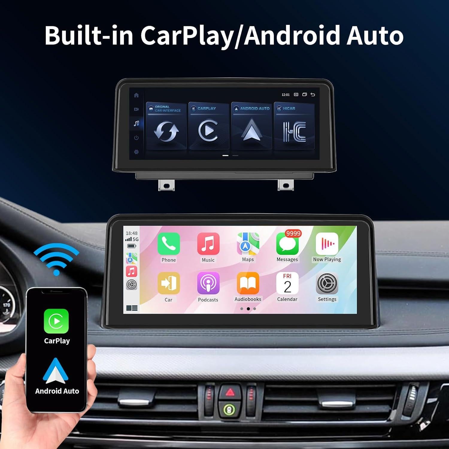 Pantalla Táctil Inalámbrica 10.25" Barggn para BMW X3/X4 NBT