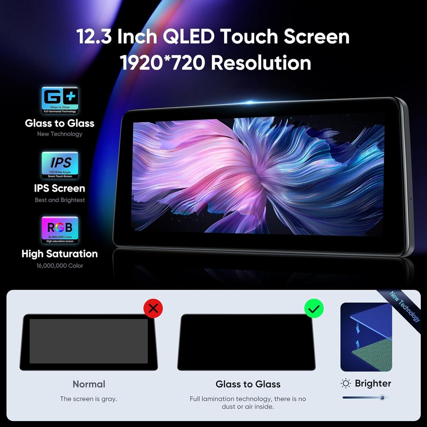 Estéreo de Coche GTRUI 12.3" para BMW X5 X6 E70 E71 CCC