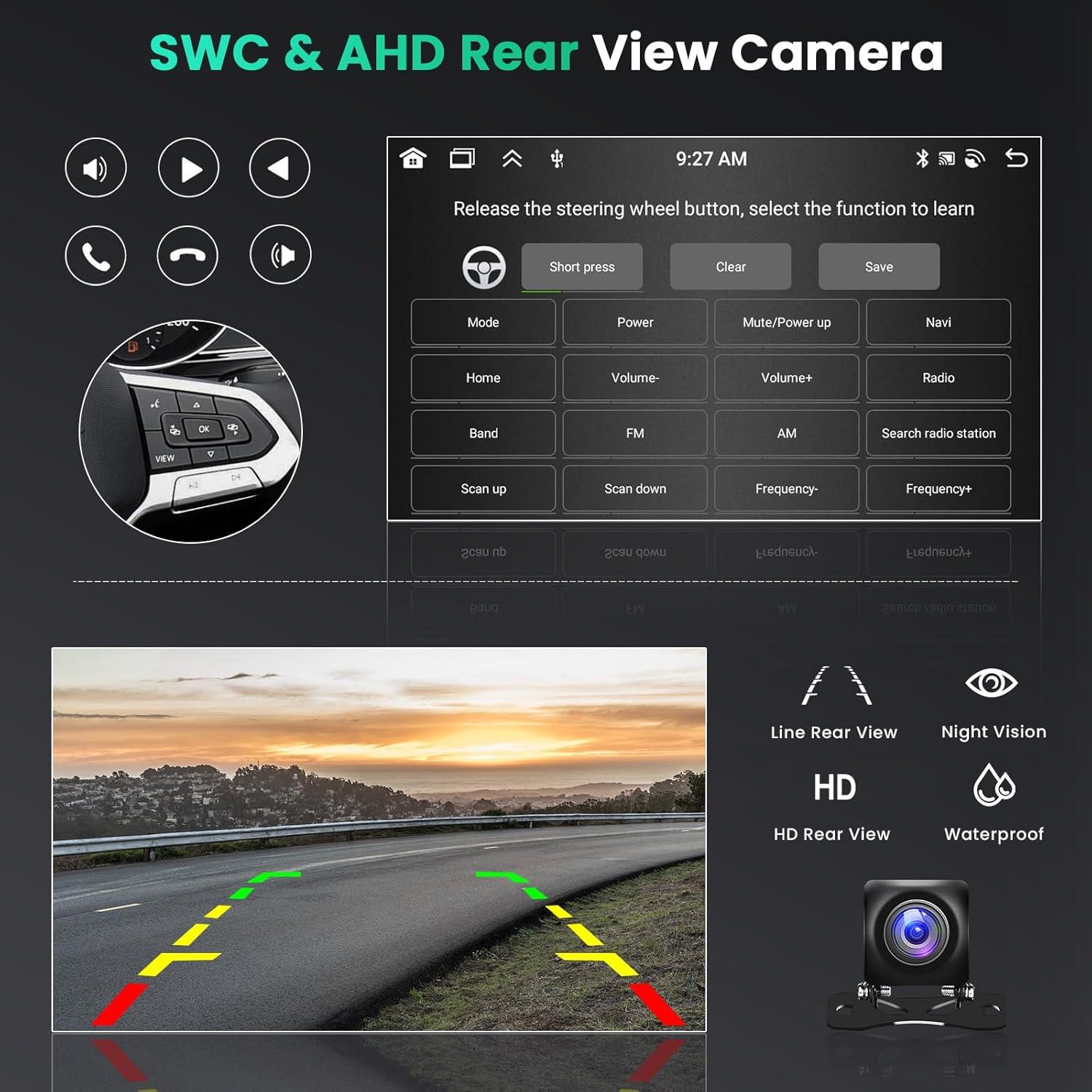 Estéreo Android 15 Hikity 9" para Subaru Forester 2008-2012
