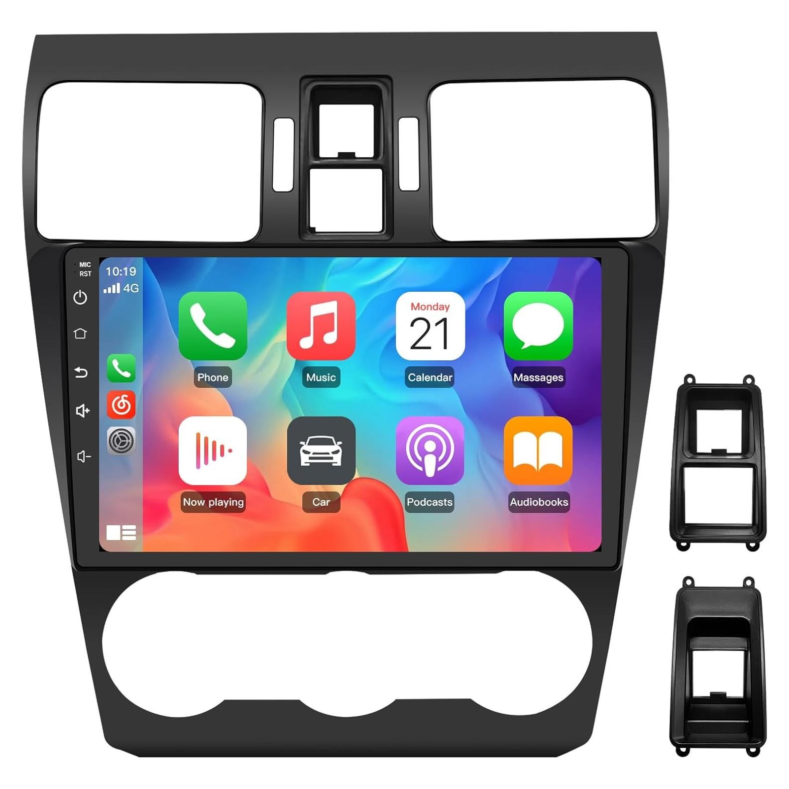 Estéreo de Coche Junsun para Subaru Forester 2013-2015, 9" HD