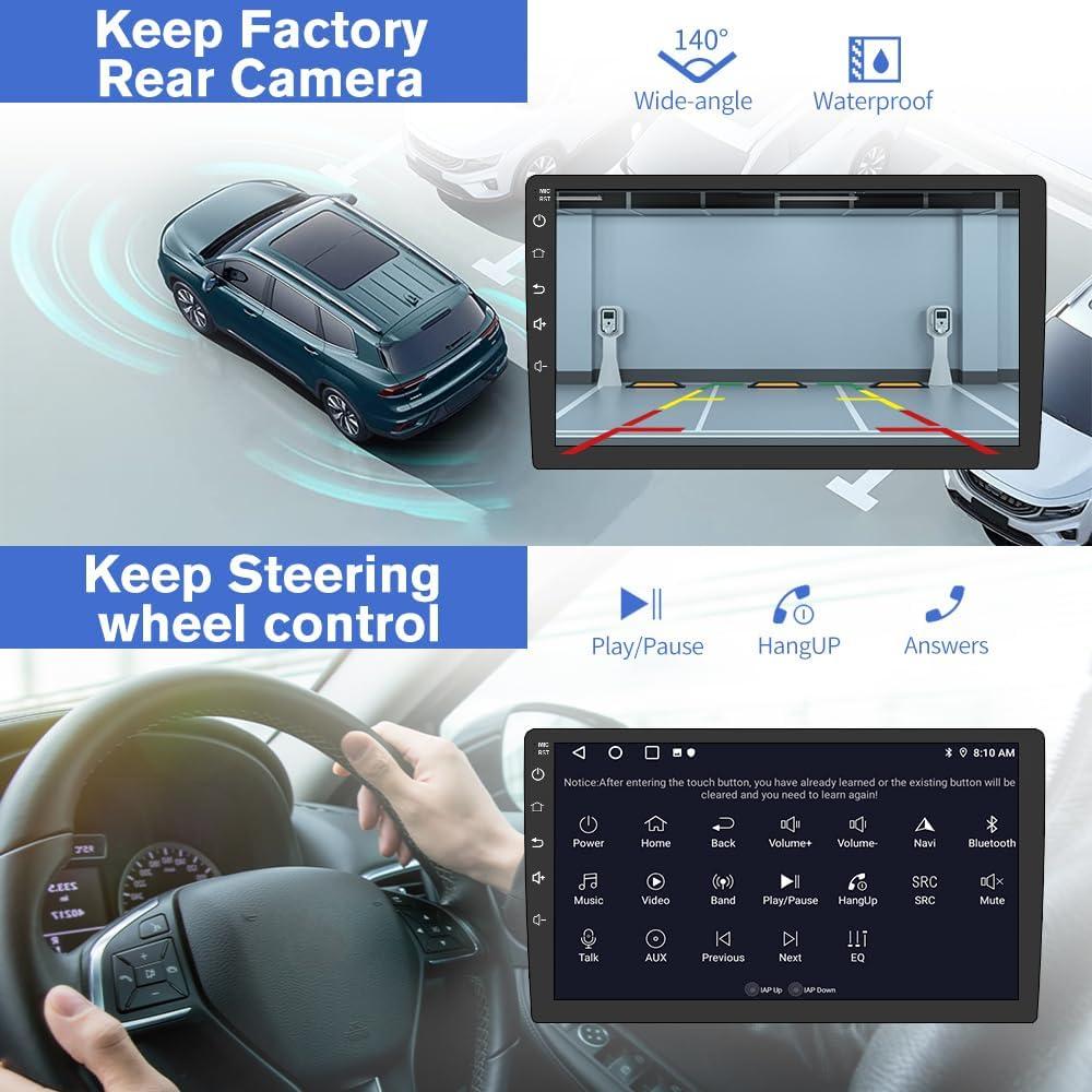 Estéreo de Coche Junsun para Subaru Forester 2013-2015, 9" HD