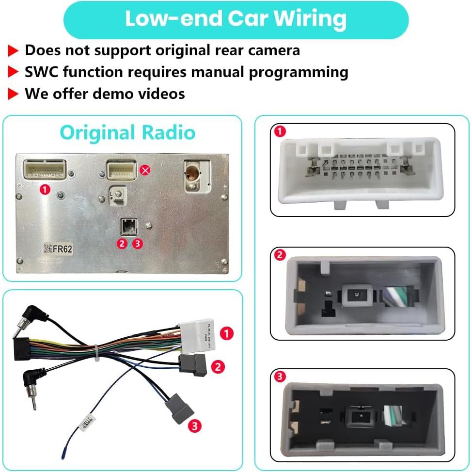Radio de Coche Android 13 AWESAFE 9" para Subaru 2015-2018
