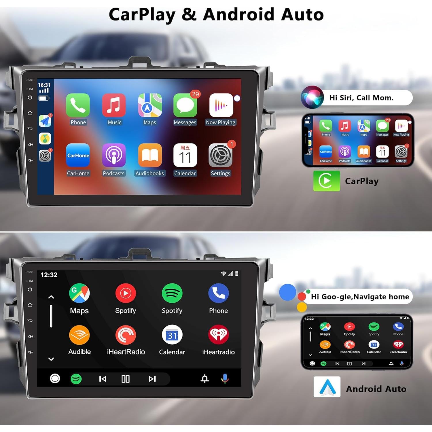 Estéreo de Coche Reakosound para Toyota Corolla 2007-2012