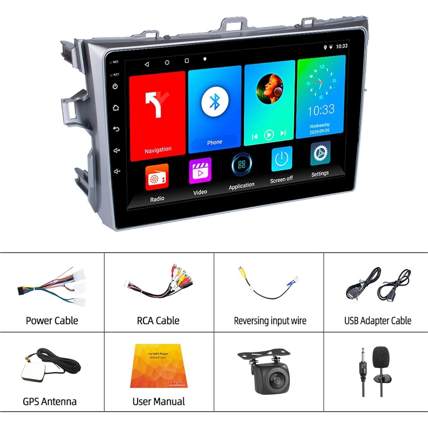 Estéreo de Coche Reakosound para Toyota Corolla 2007-2012