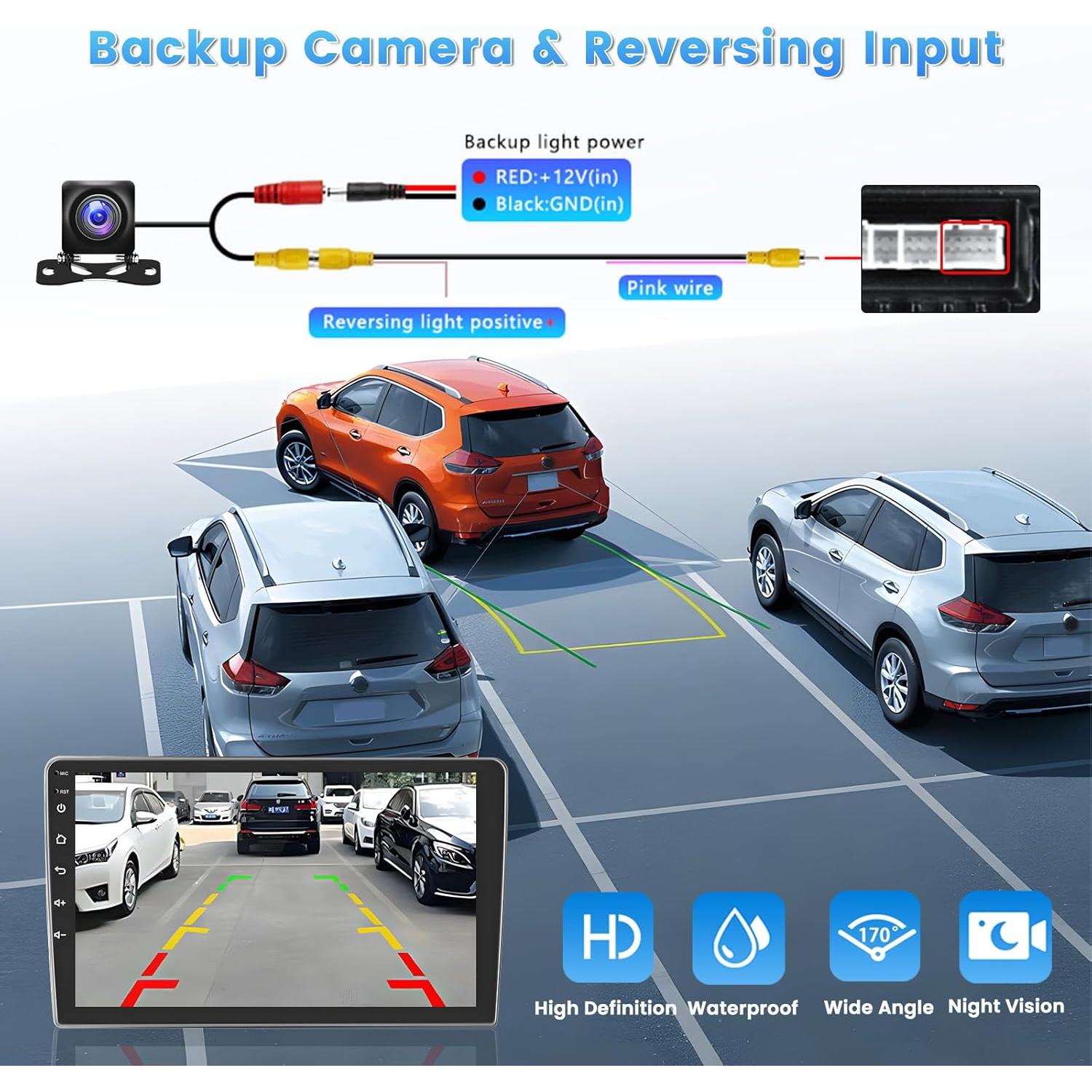 Radio Android Roinvou 2+64G para Toyota Corolla 2005-2012