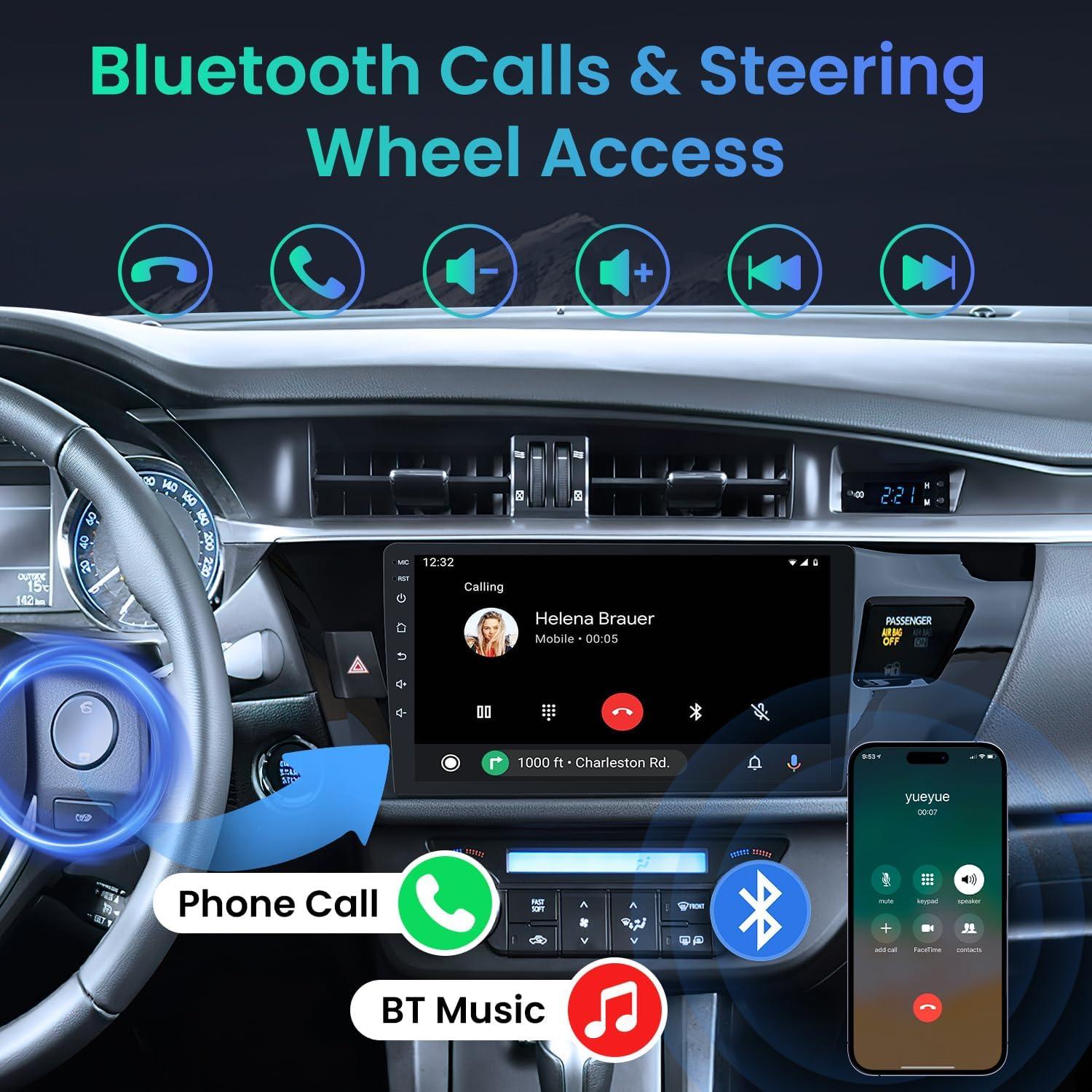 Radio Estéreo de Coche Jingelsye para Toyota Corolla 2014-2016 10.1"