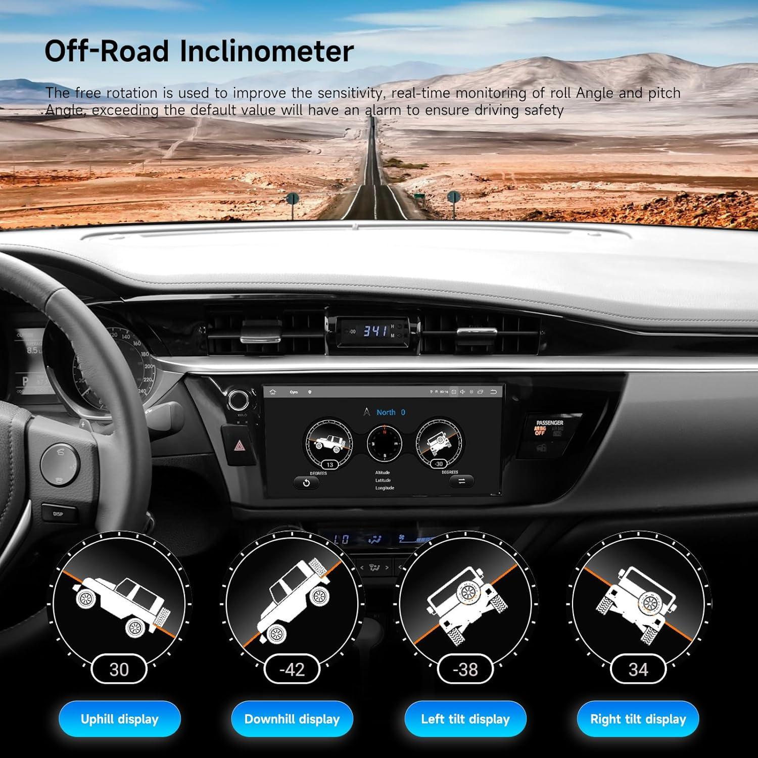 Radio Estéreo Android 13 Dasaita para Toyota Corolla 2014-2016