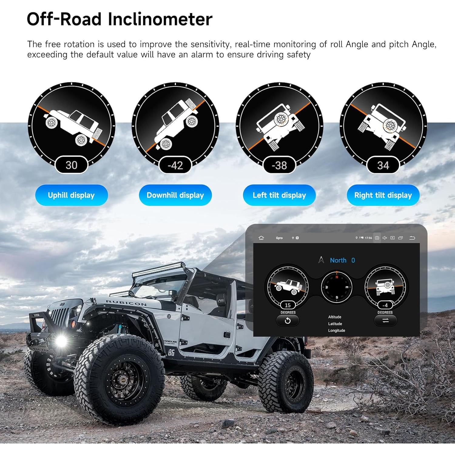 Estéreo Android 13 Dasaita 10.2" para Toyota Corolla 2014-2016