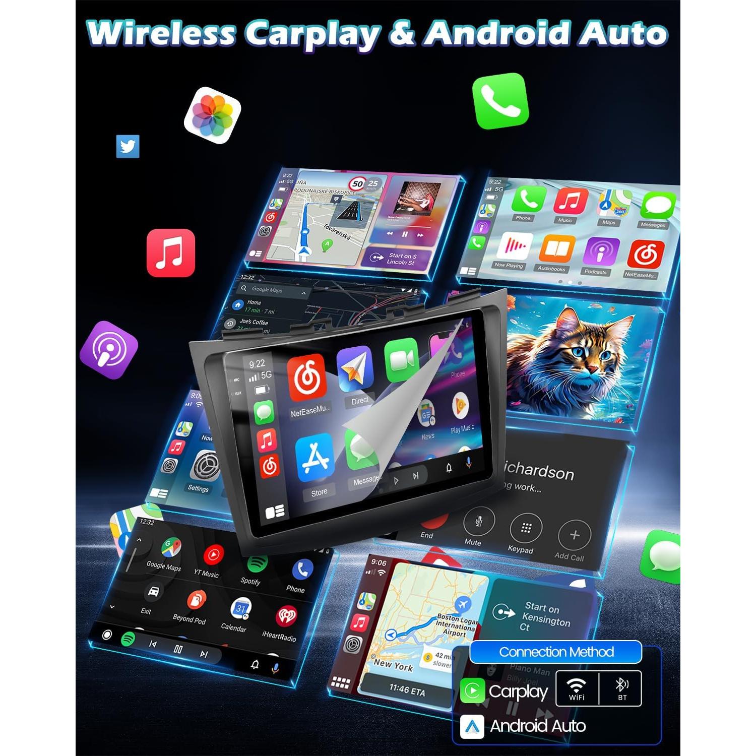 Estéreo de coche Android 15 EKAT 9" para Suzuki Swift 2011-2015