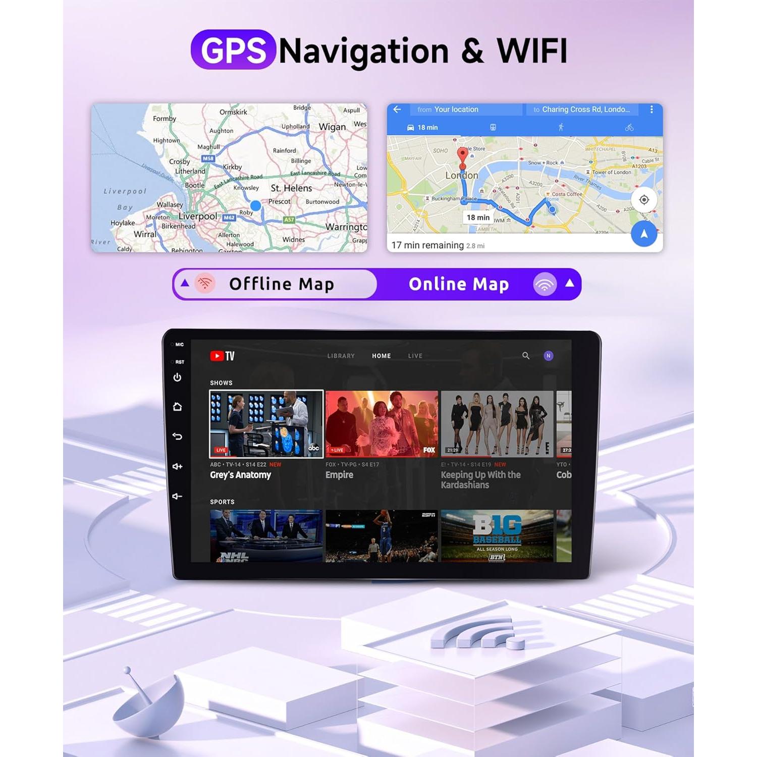 Estéreo de coche Rimoody 9" Android 8 núcleos 6GB+128GB para Suzuki Swift 2011-2017