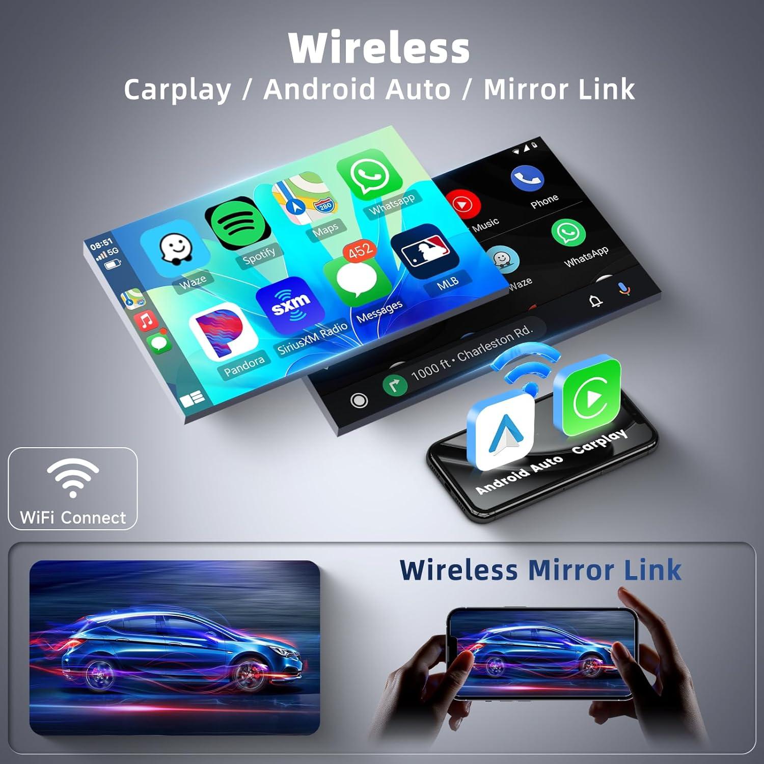 Estéreo de Coche Hodozzy 7" Android 13 4GB+64GB VW T5 Golf