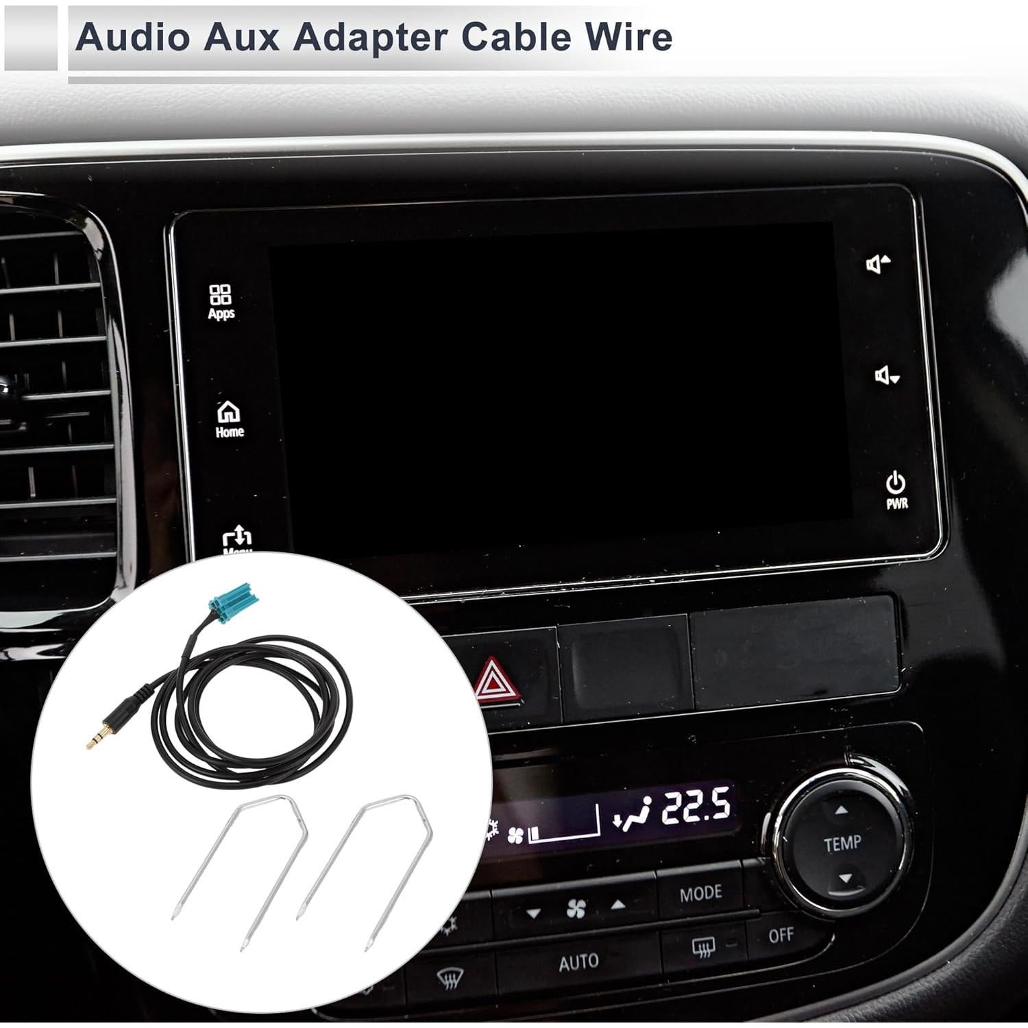 Cable Adaptador de Audio AUX RATCHROLL para Renault Clio Megane 2005-2012