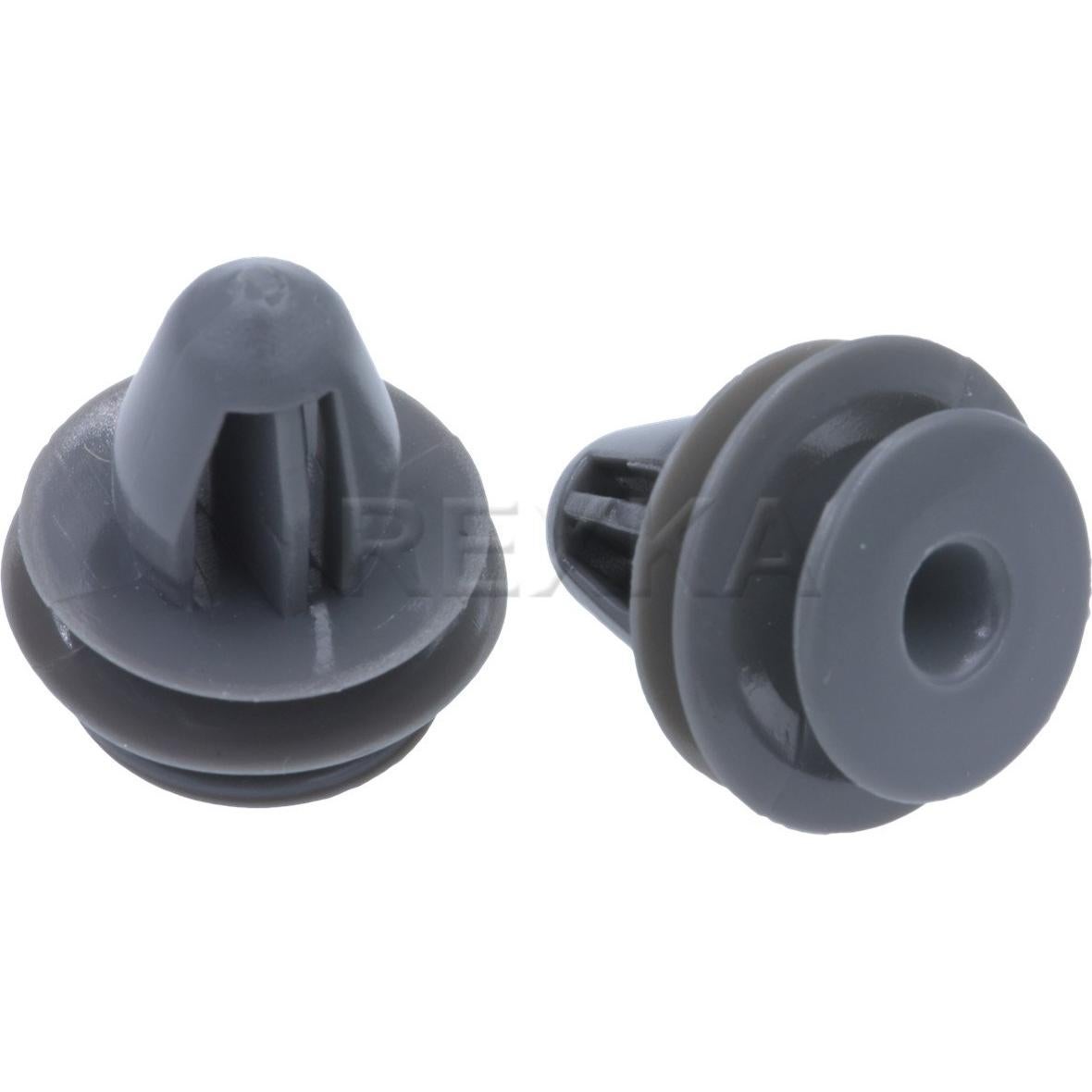 20 Clips de Retención de Panel de Puerta Nylon Gris Rexka para Honda Acura