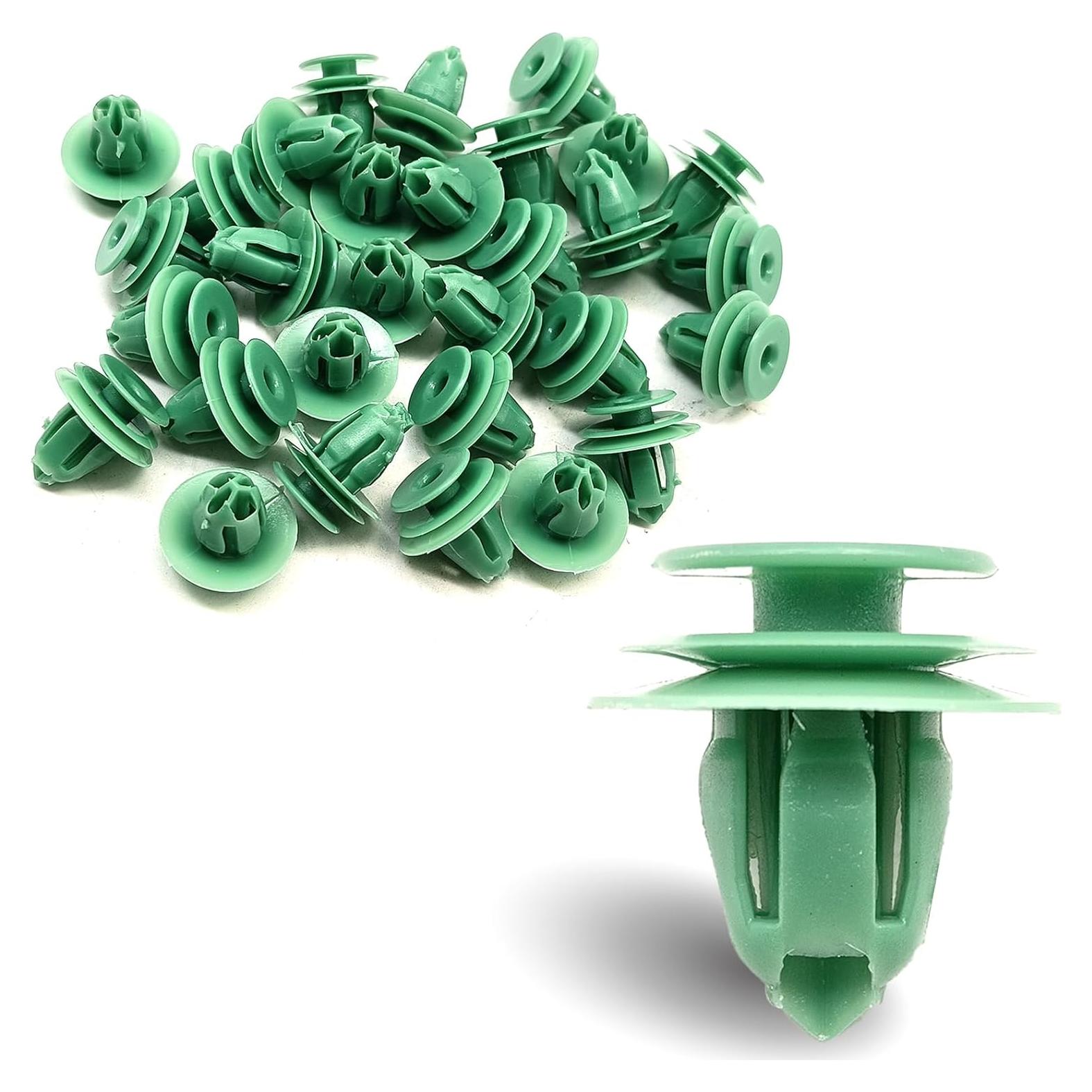 30 Clips de Panel de Puerta Interior Dunviku 91560-SZW-003