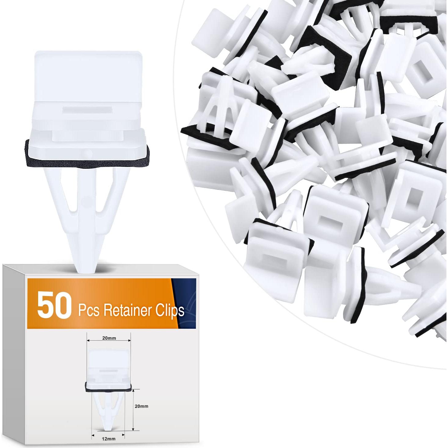 Clips de Moldura de Panel GOOACC 50PCS para Honda Acura