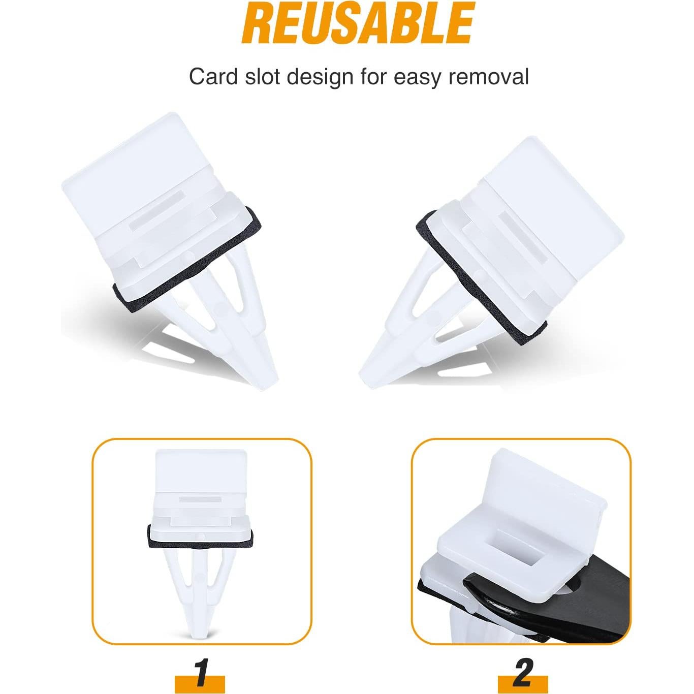 Clips de Moldura de Panel GOOACC 50PCS para Honda Acura