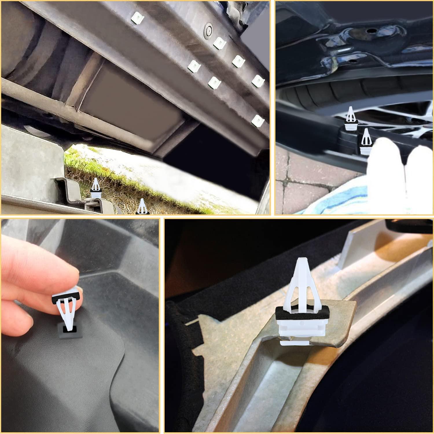 Clips de Moldura de Panel GOOACC 50PCS para Honda Acura