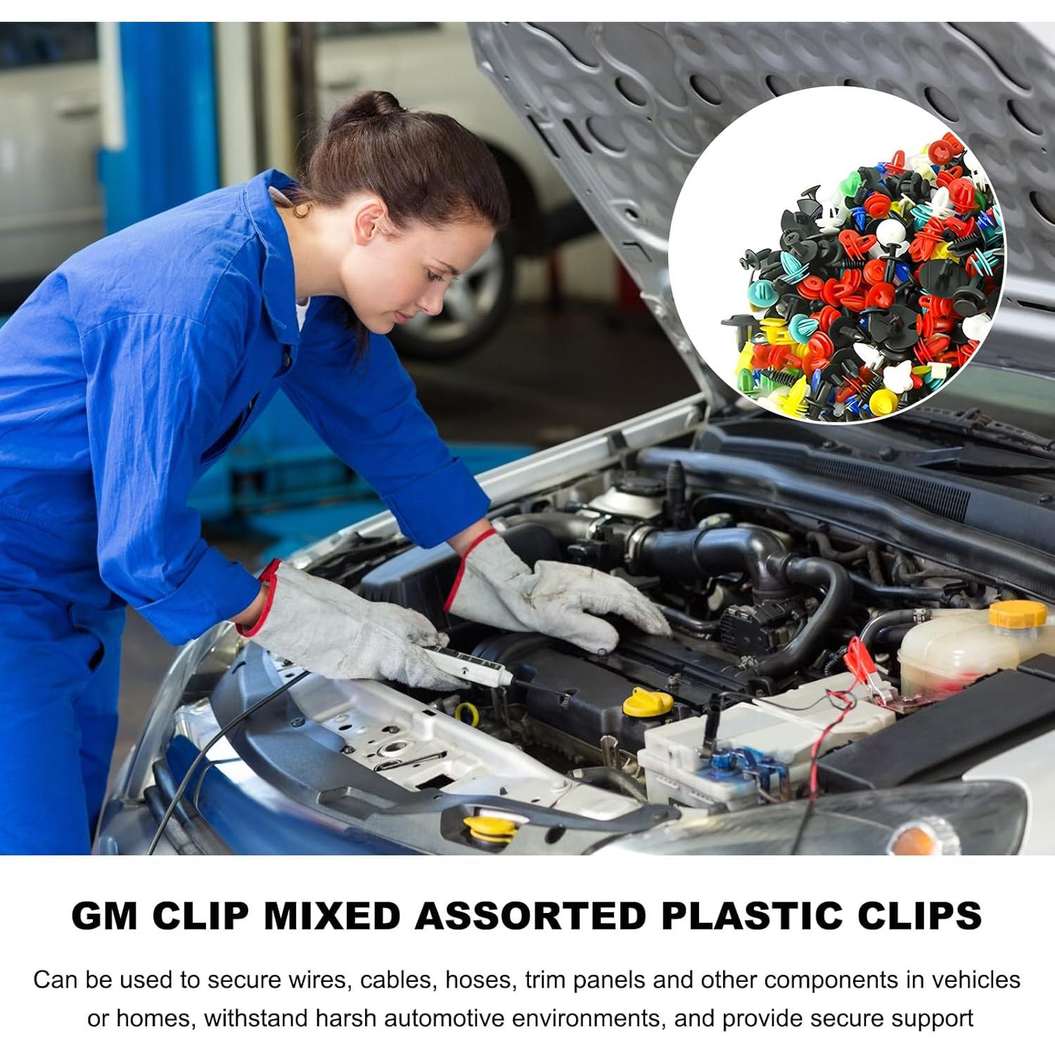 500 Clips Universales para Automóviles NYTKL + Herramienta