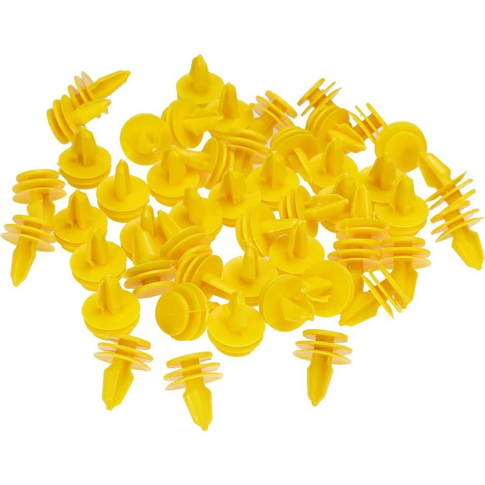 Clips de retención de panel de puerta Saihisday 50 piezas Jeep