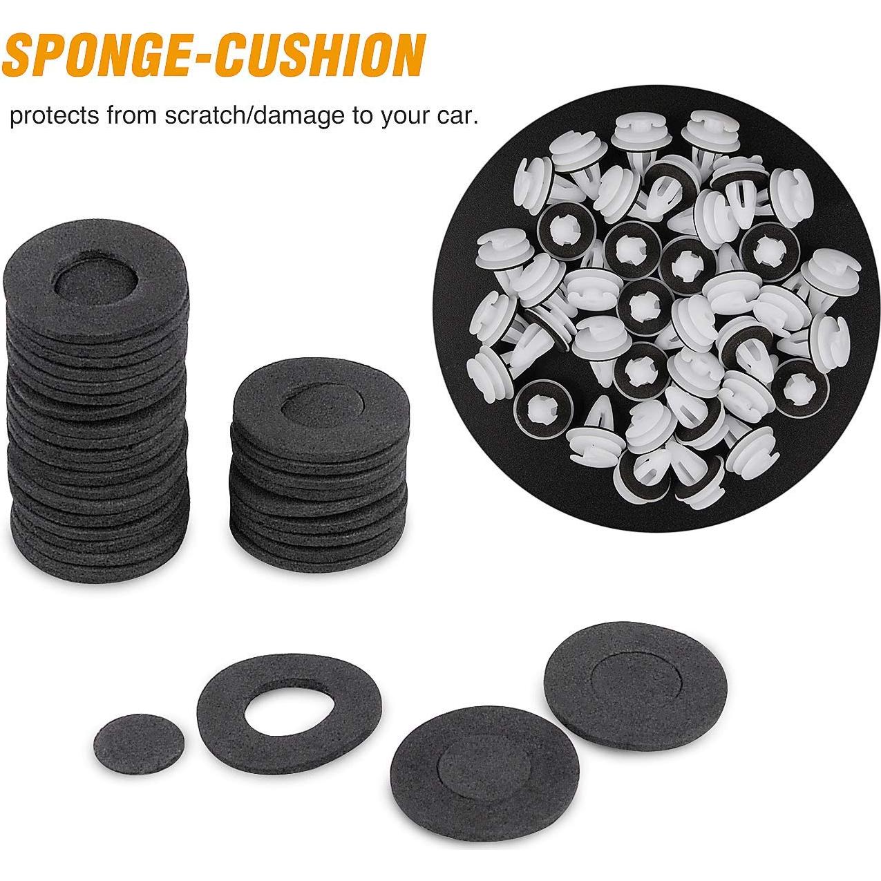 GOOACC 50 Clips de Retención para Panel de Puerta BMW