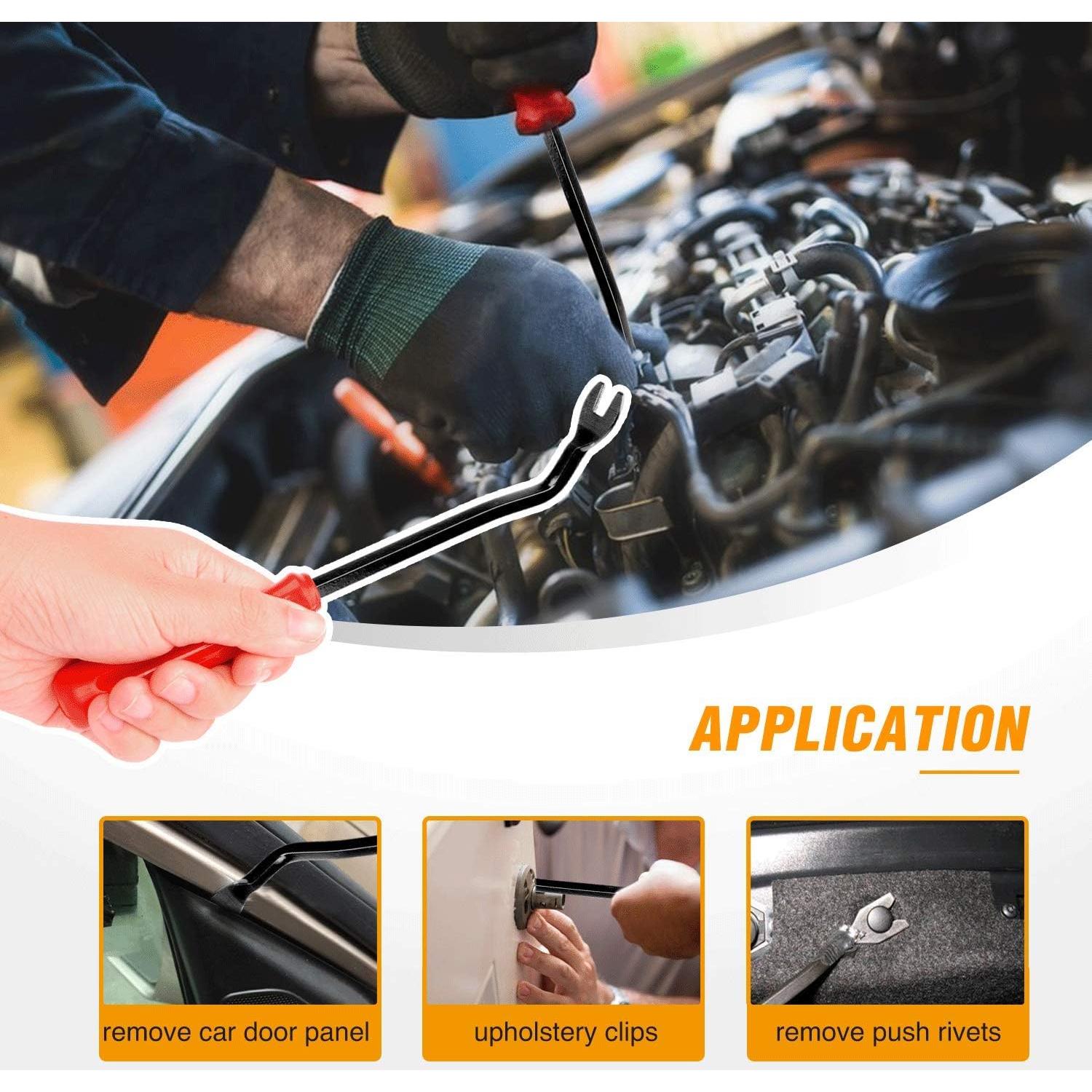 GOOACC 146 Piezas Clips de Retención de Nylon para Auto